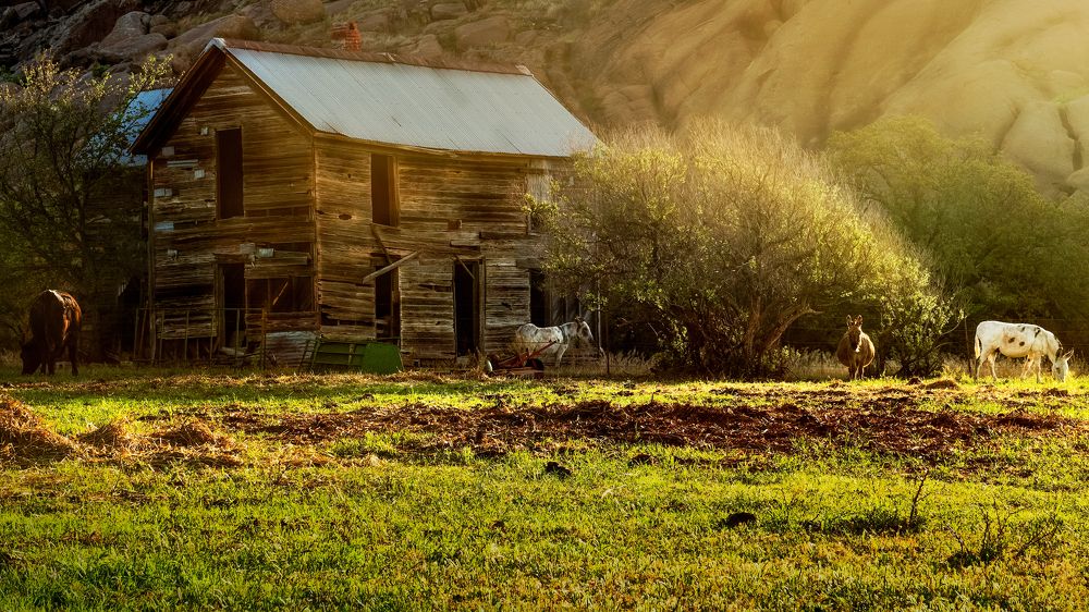 Sunrise Over the Mountain