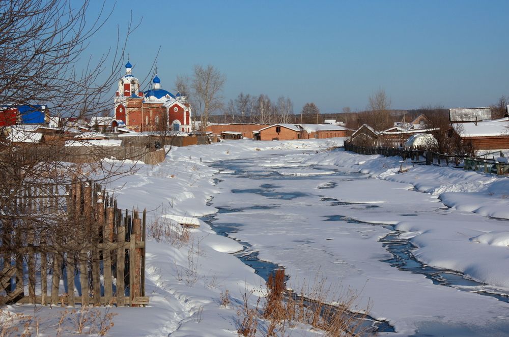 Зимняя речка...