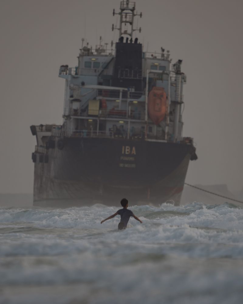 The stranded background