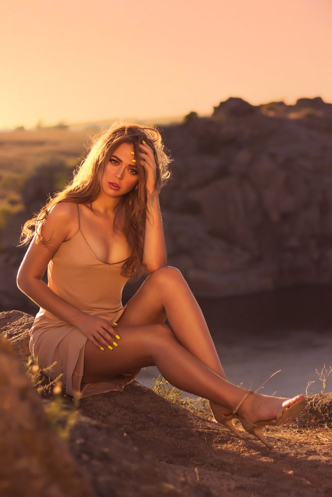 Закатные лучи