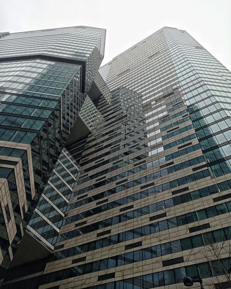 Москва-Сити в тумане