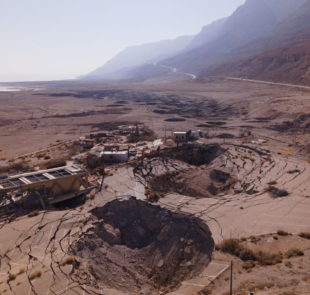 Dead Sea sinkholes