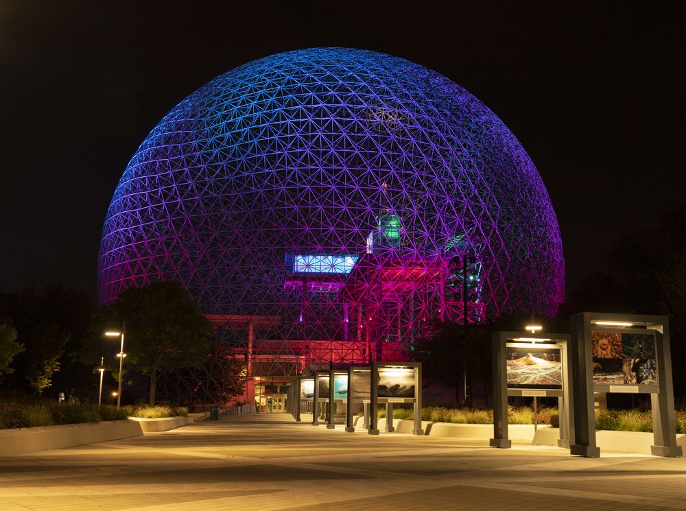 Illuminated Bisphere of Montreal