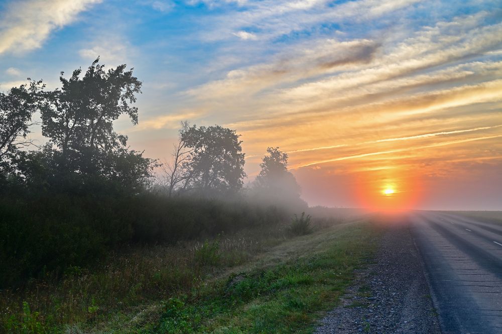 Утро в дороге