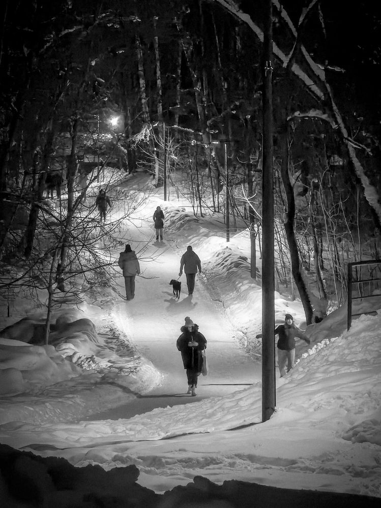 Домой, после работы.