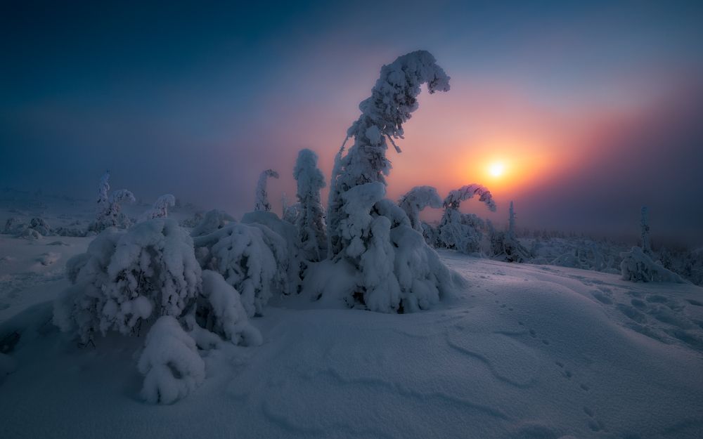 Уставшее солнце