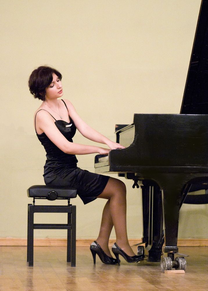 Выступление конкурсантки