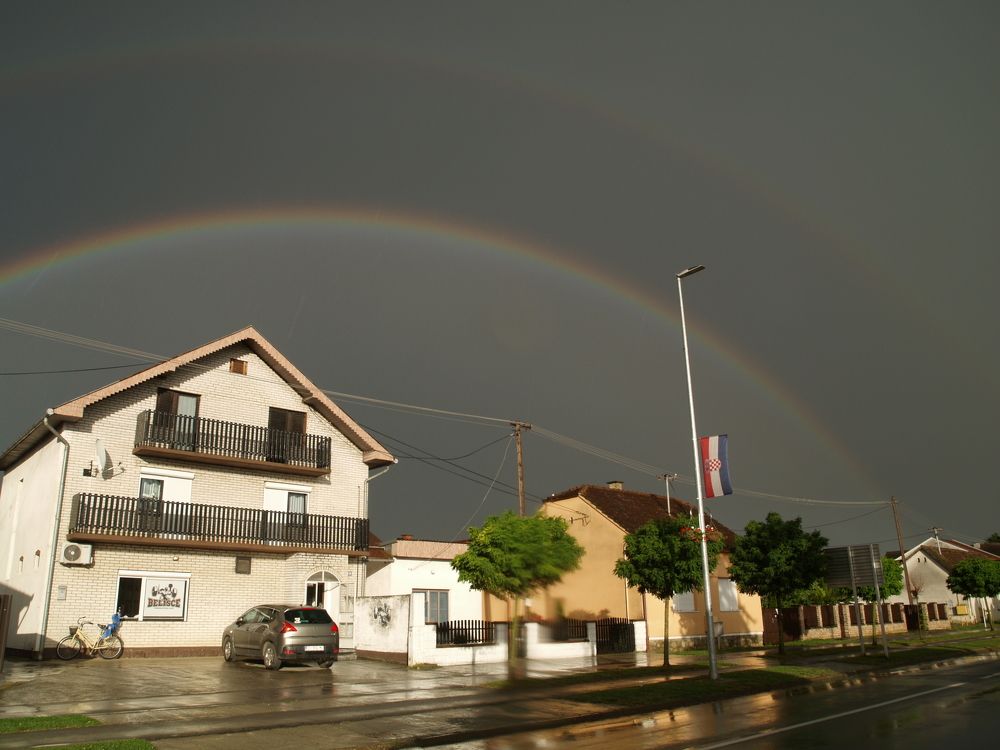 Rainbou in my town-Croatia