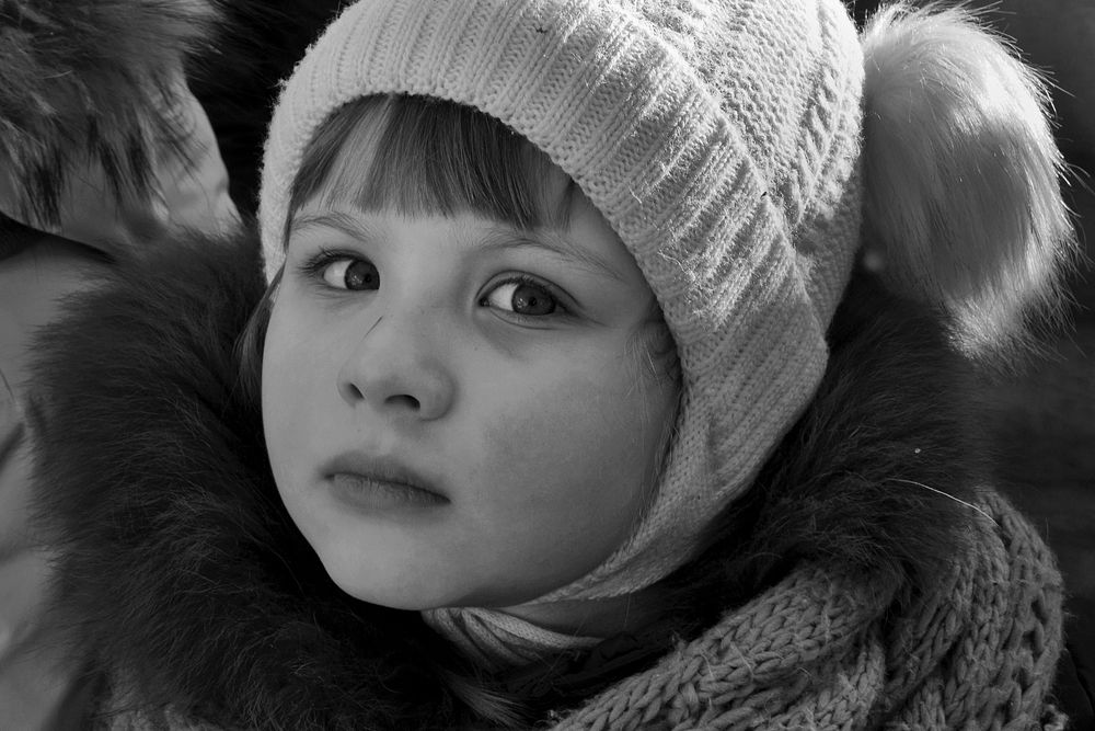 Интересный взгляд ребёнка