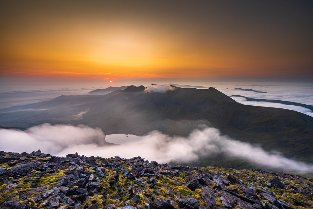 Sunrise above the big gun