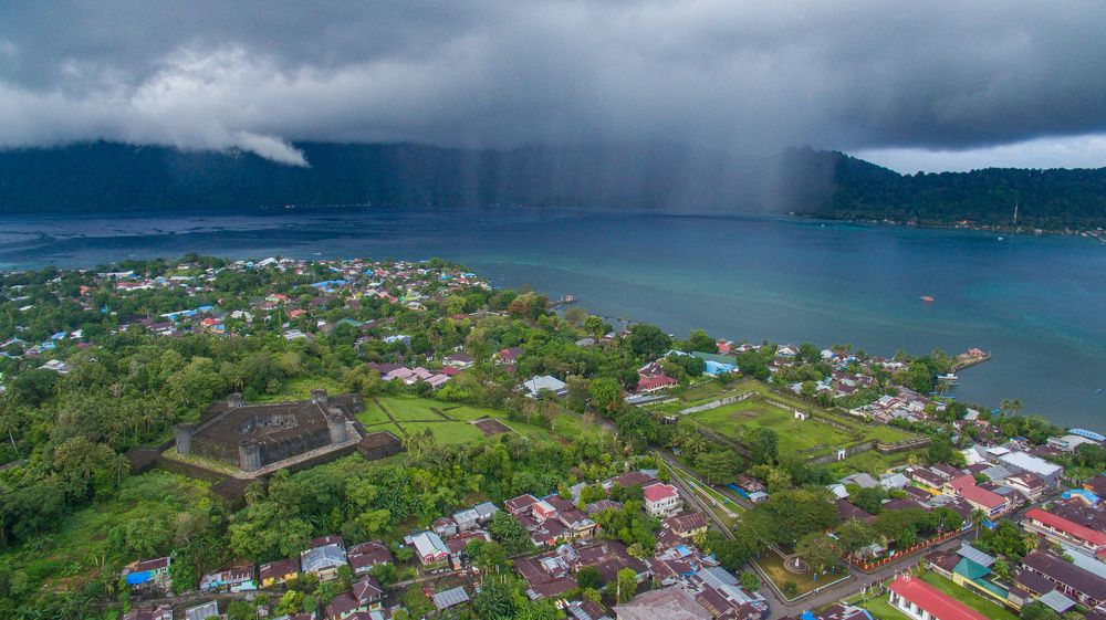 Dutch colonial fort
