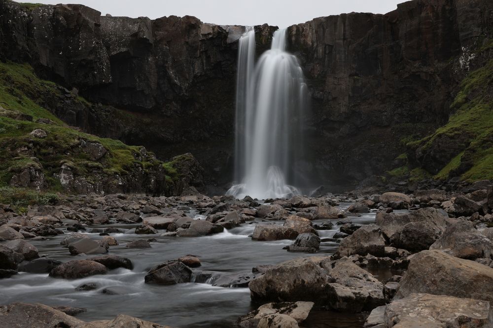 Водопад. Исландия.
