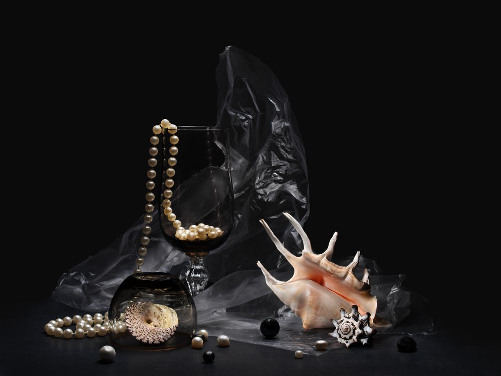 Ракушки и жемчуг