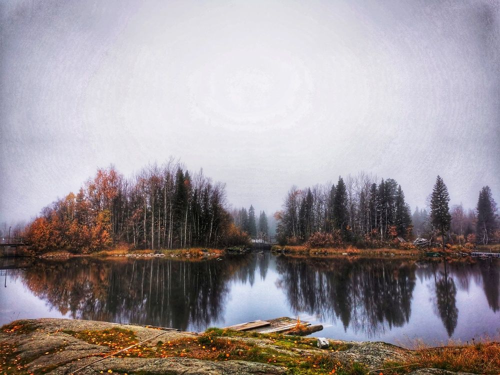 Осень на Кольском полуострове.