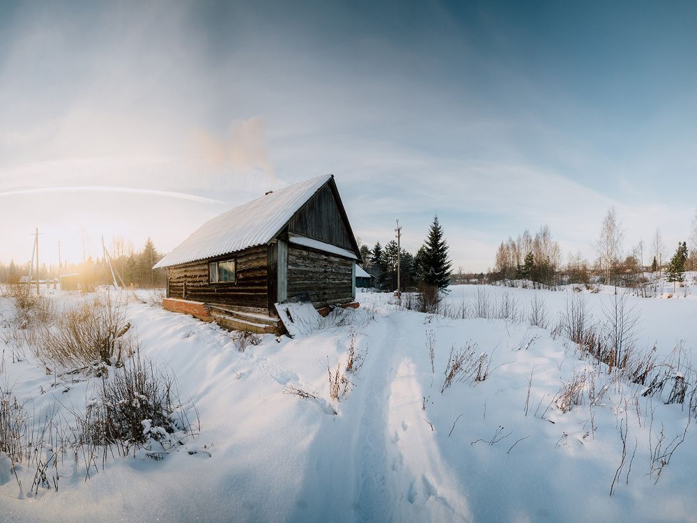 Деревенская баня