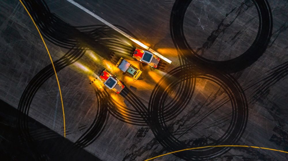 Романтизмы укладки асфальта