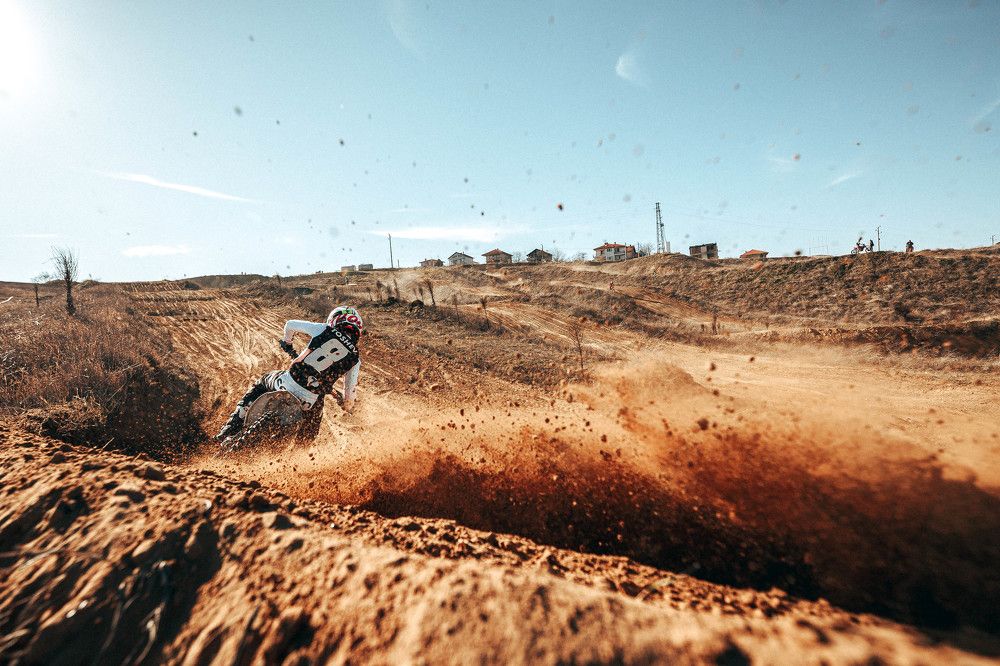 Dirt motorbike