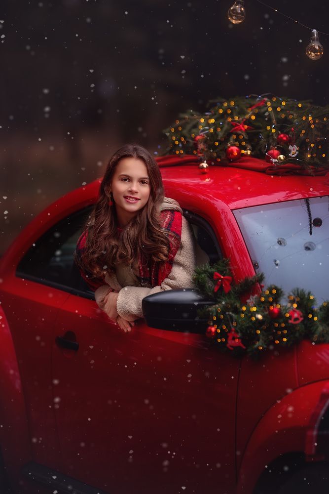 Christmas car