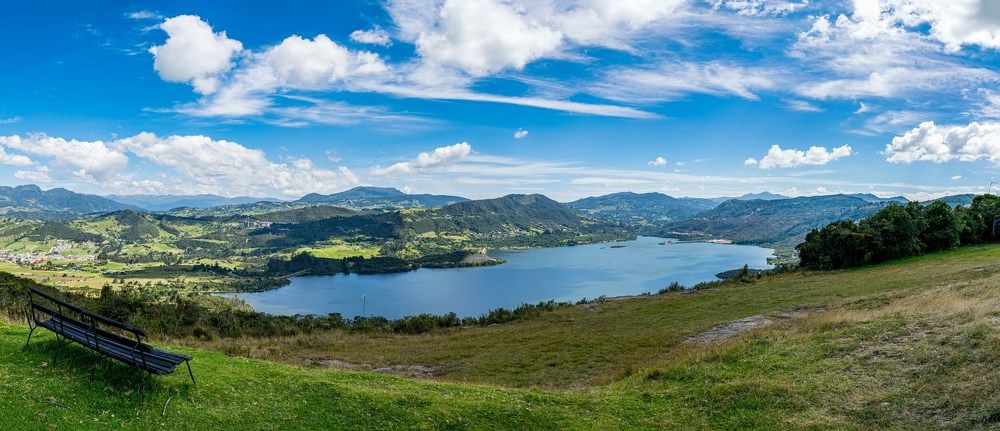 SKY, MOUNTAIN AND WATER