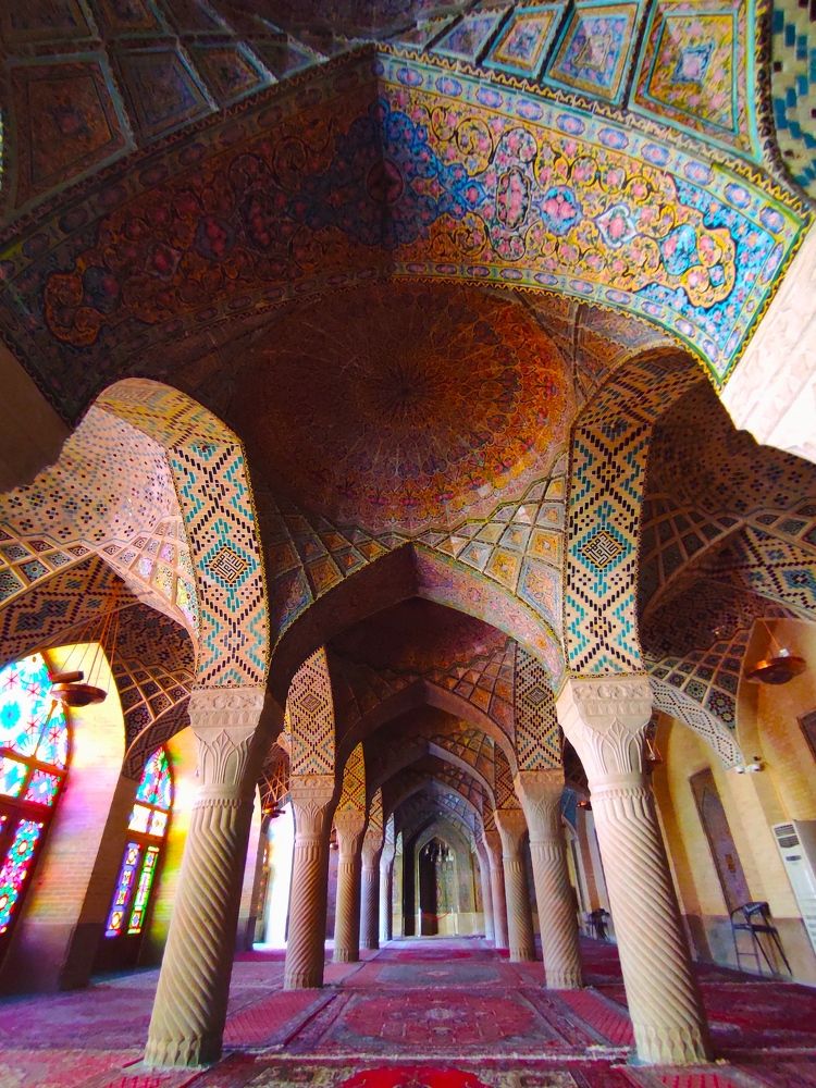The beauty of pink mosque