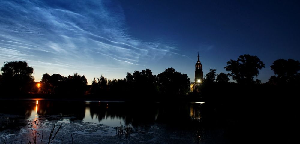 Серебристые облака на Кудыкиной горе