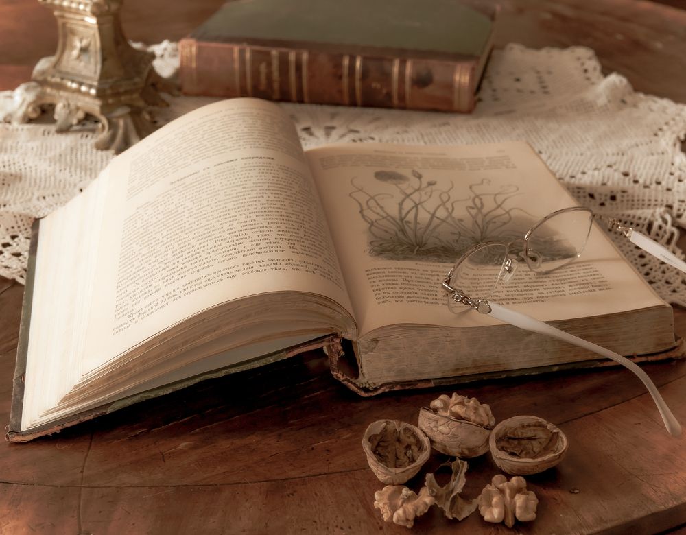 Тихим вечером за ботанической книгой