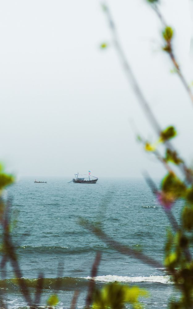 Fishing in hazy weather