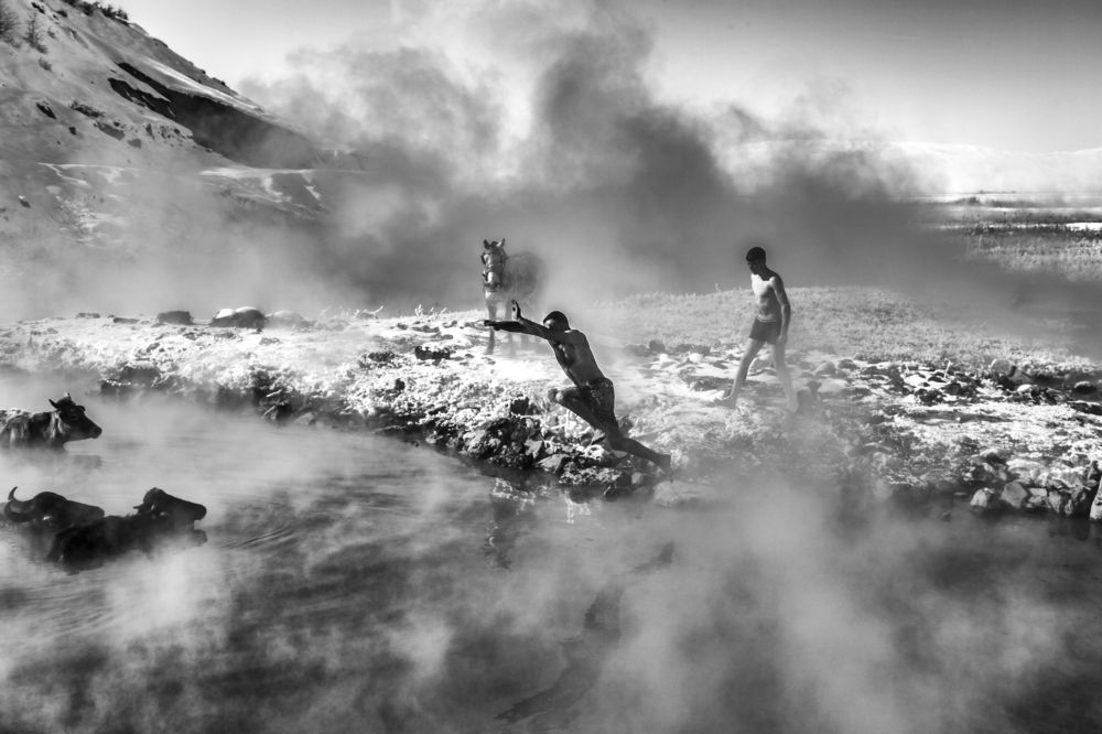 Jumping from -17oC to +40oC