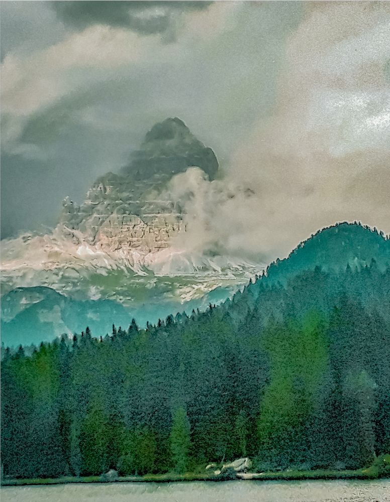 Альпийское утро...