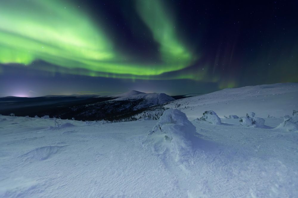 Northern Light in Kandalaksha