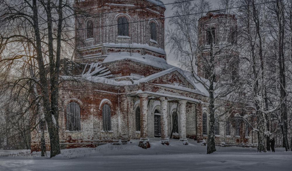 Марийская земля д. Орша. Храм Космы и Дамиана. Торжество Хама.