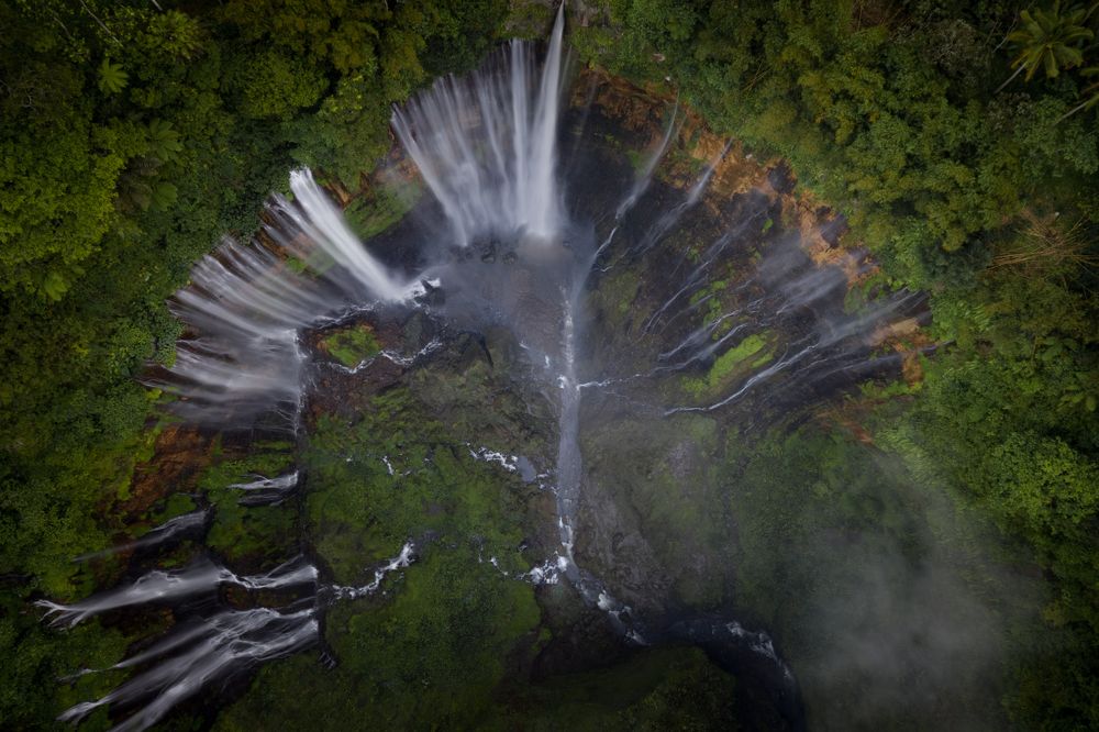 Tumpak sewu waterfall