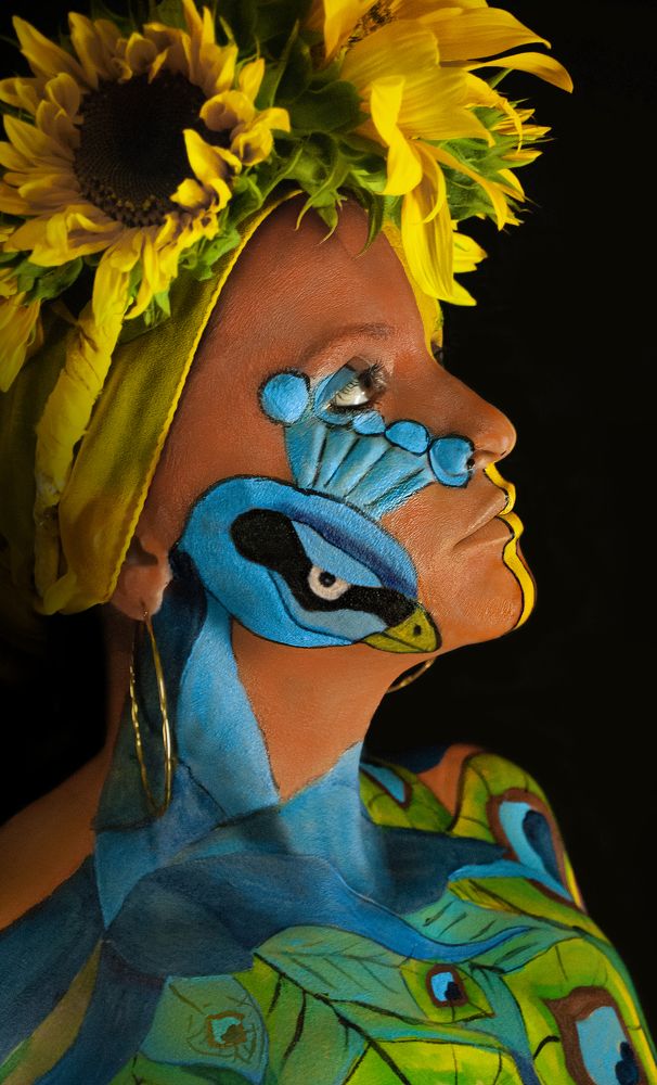 Los colores del pavo real