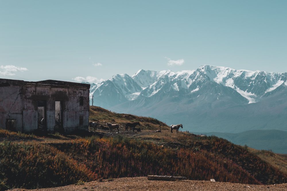 Акташский ртутный рудник.