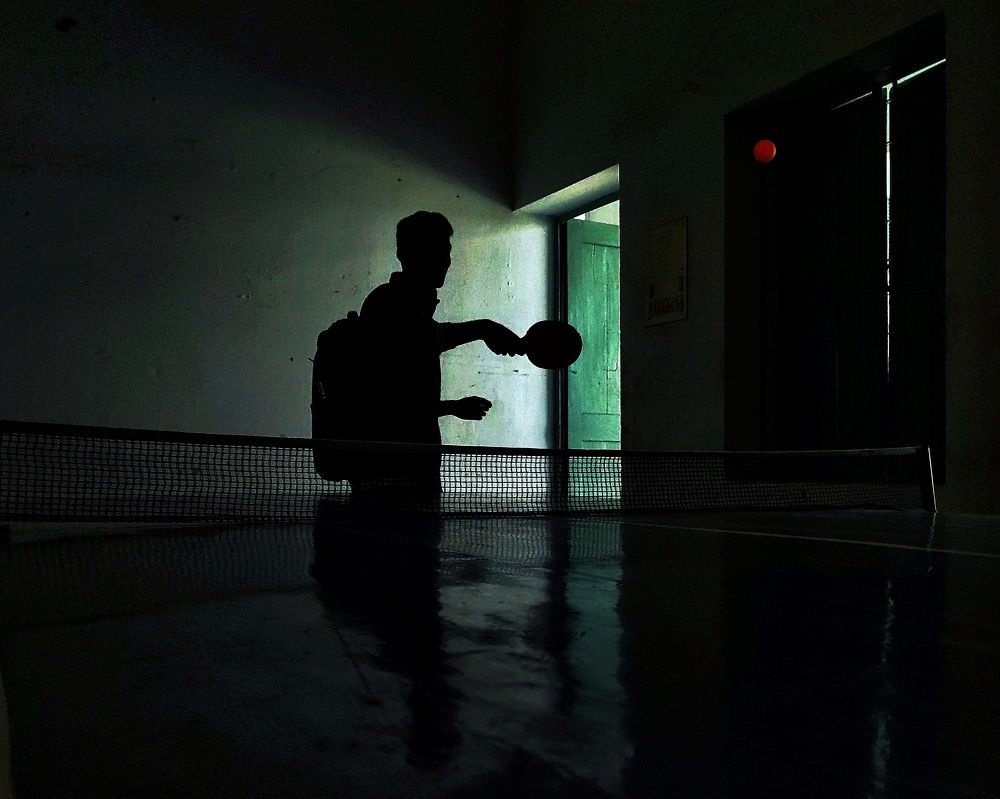 Game of light and dark.