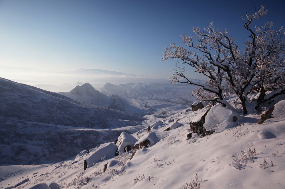 Зима в горах..