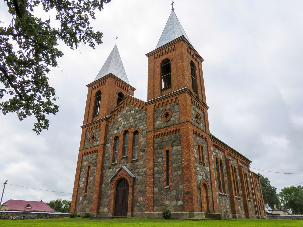 Church of St. Simeon and Tadeusz in Lazduny, Belarus