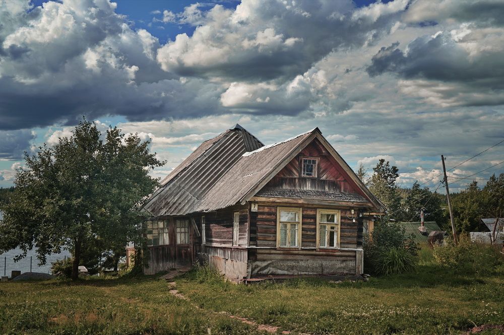 Старый дом.
