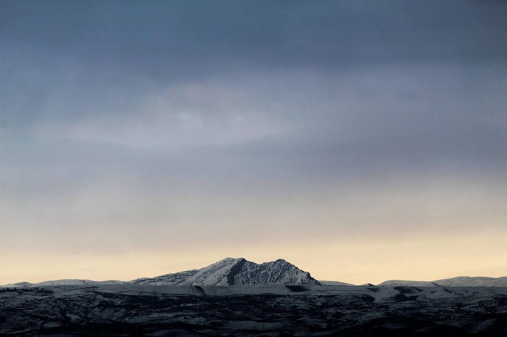Закат на окраине Еревана
