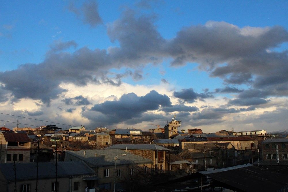 Пейзаж после дождья