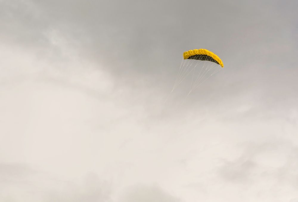 Flying to the clouds