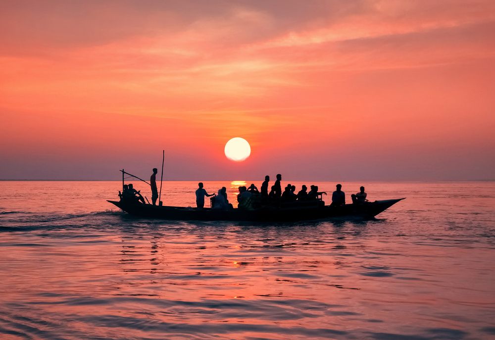 The Boat and The Sunset