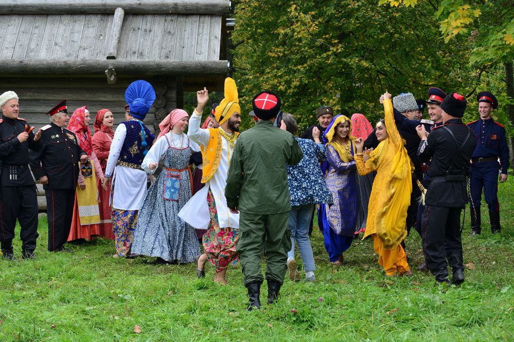 Танец дружбы народов.Dance of Friendship of Peoples