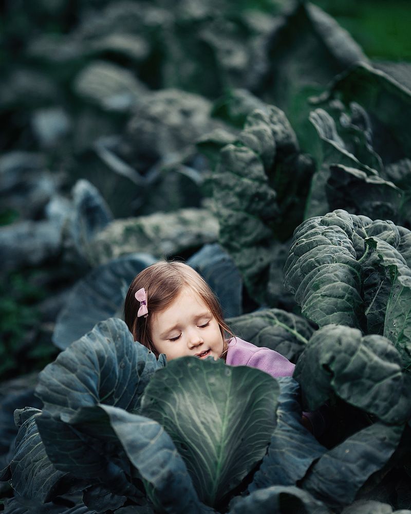 Мам, вы ж меня ж в капусте нашли?