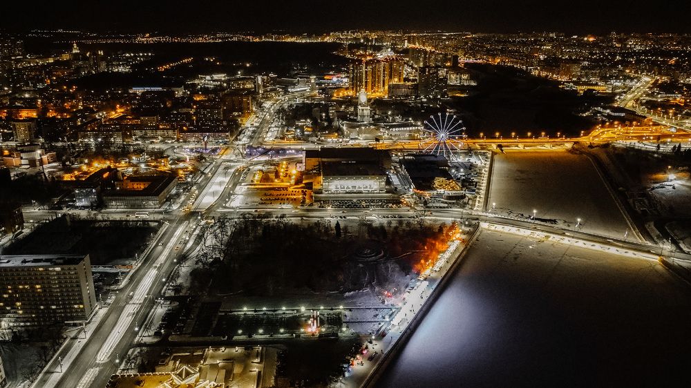 Ночной Челябинск