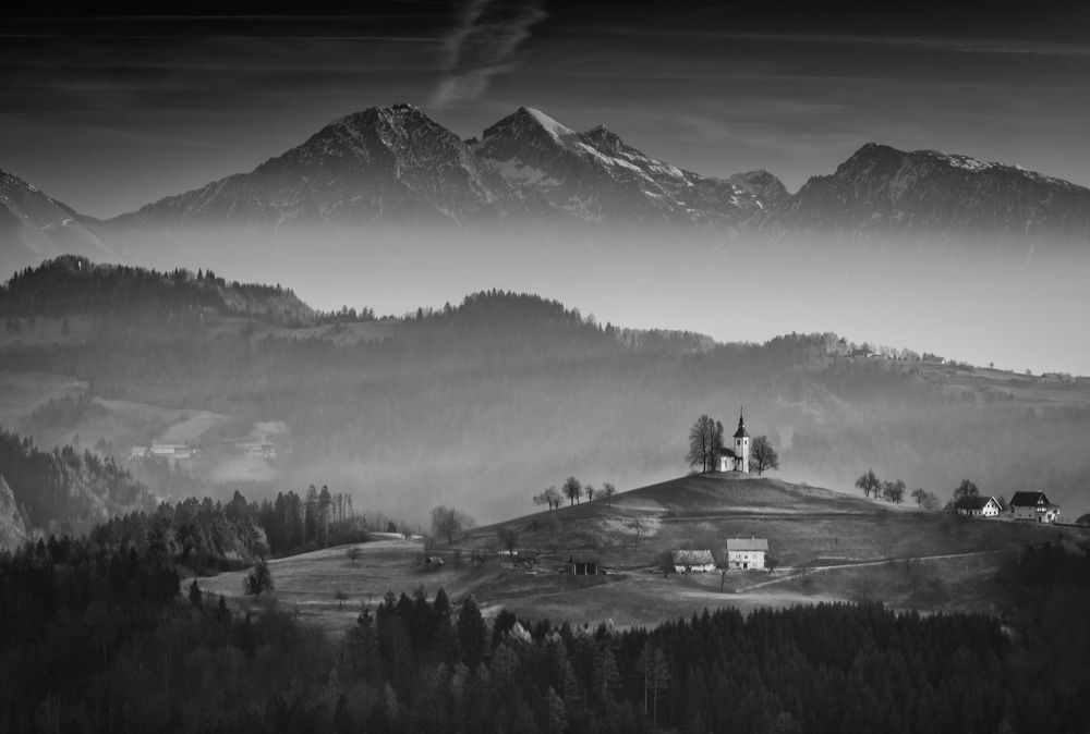 Calmness of the morning