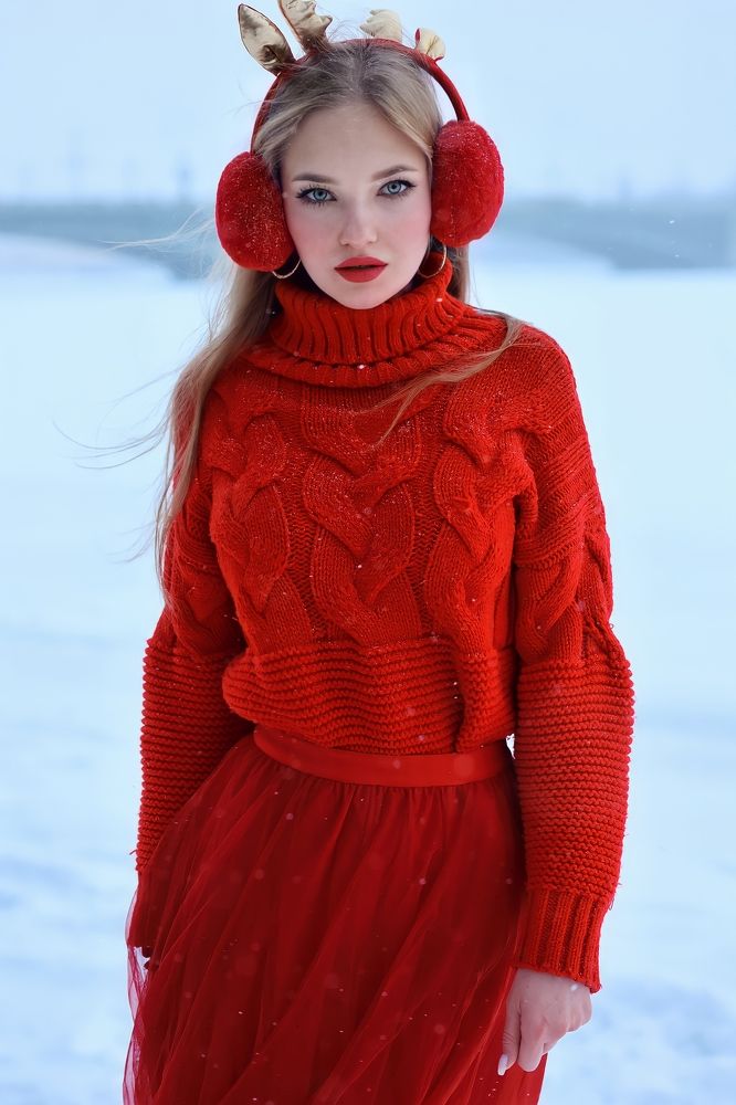 Морозное утро..