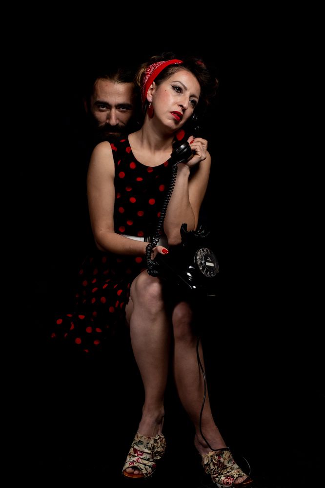 За моей спиной...