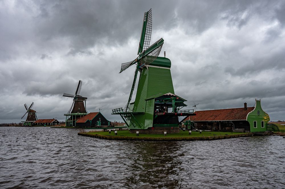 Zaanse Schans Windmills