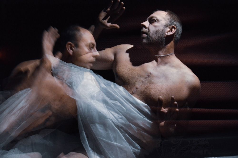 In a fight with himself